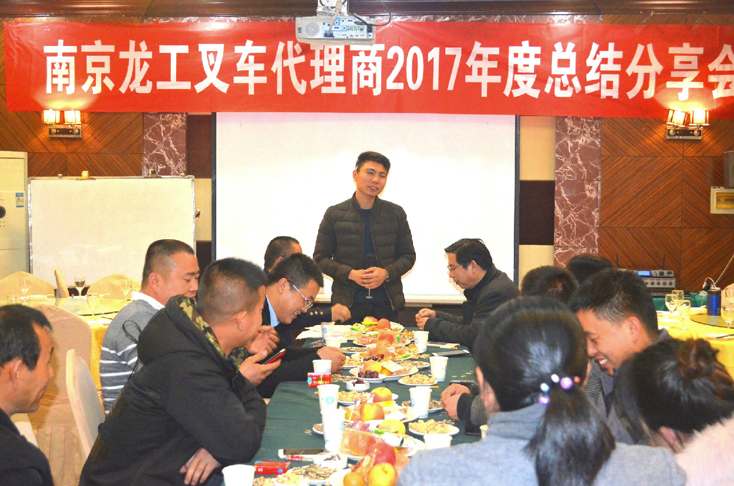 圖為代理商葉奎分享