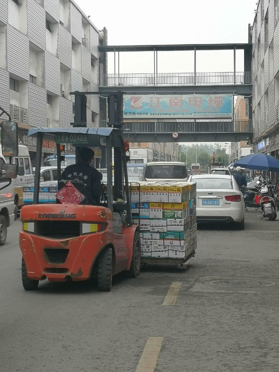 紅太陽龍工叉車
