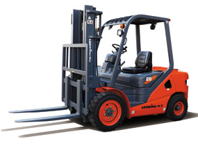 第三代2噸內(nèi)燃平衡重式叉車LG20DIII