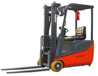 座駕式電動堆高車-龍工三支點電動堆高車